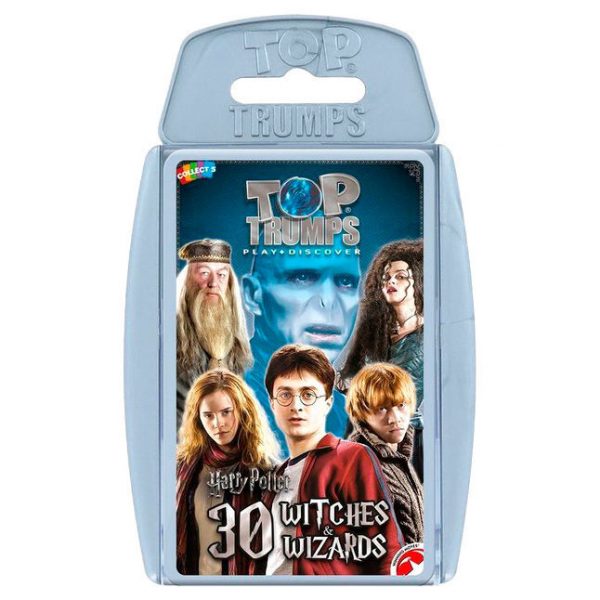 comprar Juego cartas Harry Potter 30 Brujas y Magos Top Trumps Español