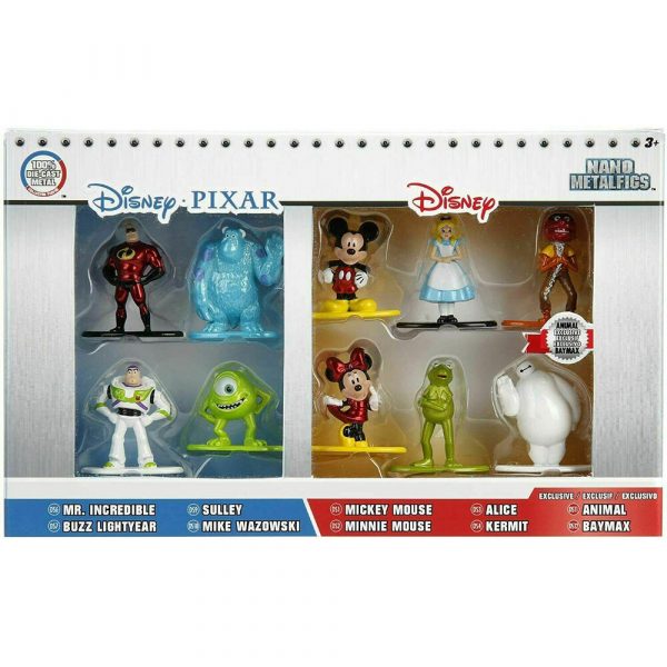 comprar Blister 10 figuras Nano Metalfigs Disney Pixar 4cm