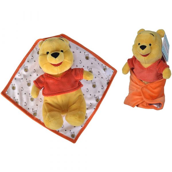 comprar Peluche con Mantita Winnie Winnie The Pooh Disney 25cm