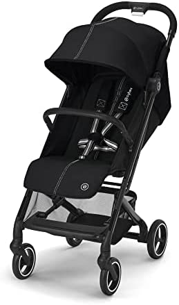 CYBEX Gold Sillita de paseo Beezy, Desde el nacimiento hasta 4 años aprox (máx. 22 kg), Compacto y ergonómico, Moon Black (Negro)