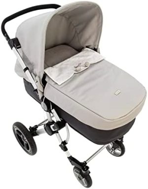 Saco para Capazo Rosy Fuentes - Saco para Bebé Universal - Saco tres usos - Funda para capazo de bebé-0-gris