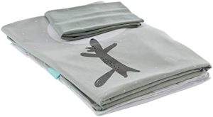 Babyclic Funda Nórdicas Trípticas Cuna Y Minicuna (Fda + Bajera + Fda. Almohada) Moss Verde - Fundas De Edredón