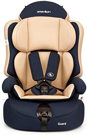 BABYLON Silla Coche Grupo 1 2 3 Guard. Silla coche para Niños 9-36 kg, silla coche bebe (1 a 12 años). Silla bebe coche sin isofix ECE R44 /0 beige