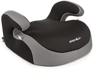 BABYLON alzador coche niño Corsar Isofix 22-36 kg. Silla coche bebe Grupo 3 isofix. Elevador coche niño, booster seat ECE R44/04 Gris