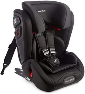 BABYLON silla coche Indigo ISOFIX. Silla coche bebe para Niños 9-36 kg. Silla coche grupo 1-2-3 isofix. Silla bebe coche ECE R44 / 04 negro