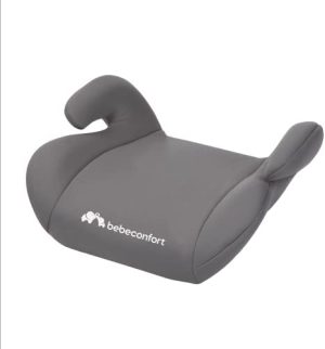 Bebeconfort Manga Safe Elevador infantil 15-36 kg, silla coche grupo 2/3, Asiento elevador niños de 3.5-12 años, color Hot Grey (gris)