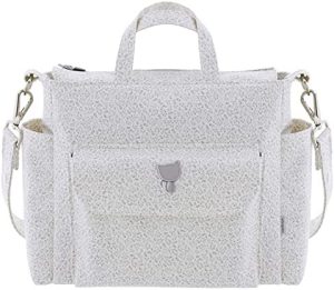 Bolso Maternal Pack Mar Gris 16X43X37 Cm