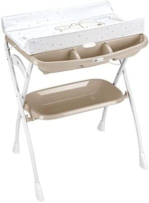CAM Il Mondo del Bambino - Art. C203008/C248 - Bañera Volar - Made in Italy - De 0 a 11 kg - TEDDY BEIGE