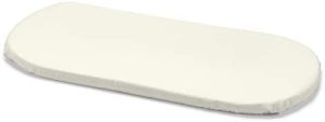 Cambrass - sabana bajera algodón - sabana ajustable con gomas - ropa de cama para bebé con tratamiento Sanitized - capazo/moisés 35x80x7 cm beige