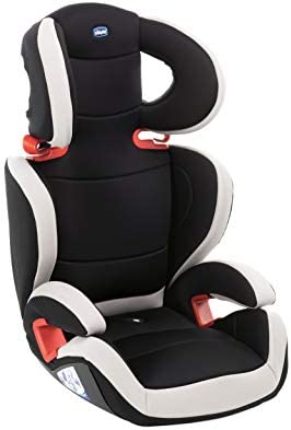Chicco Key 23 Silla de Coche Reclinable para Bebé de 15-36 kg, Grupo 2/3 para Niños de 3-12 años, Fácil de Instalar, con Altura y Anchura Regulable - Color Negro (Black Night)