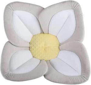 Cojín bañera bebé recien nacido, forma de flor. Almohada bañera bebé. Bañera plegable bebé. Adaptador bañera bebé, evita deslizamientos. Asiento bañera bebé. Reductor bañera bebé. Talla grande.