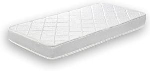 Colchon Cuna Bebe 5-Stars Baby 3D | Fabricado en España | Anti-alergenico | 120x60 Altura 10cm | Reversible Verano - Invierno | Gran Confort y Suavidad
