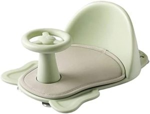 Colcolo Asiento con Ventosas, Asiento de Bañera Portátil para Niños Pequeños para de 6 a , verde