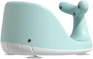 Colcolo Asiento de baño con ventosa para bebé, silla de bañera de drenaje rápido, asiento de bañera para baño de bebé, VERDE