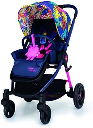 Cosatto Wowee Cochecito - Chasis & Asiento Unidad, Ligero & Compacto, Club Tropicana