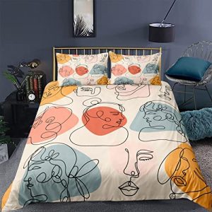 Csuper Impresión Digital 3D Pintura Al Óleo Personalizada Funda Nórdica Funda Nórdica para Habitación De Estudiantes Hogar Hotel Dormitorio 3 Piezas Funda Nórdica Universal para