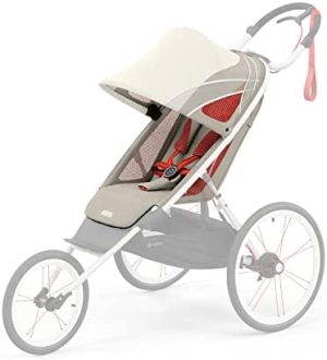 Cybex Asiento para cochecito infantil AVI, De 6 meses a 4 años aprox., Máx. 111 cm y 22 kg, Asiento para cochecito multideporte, Blanco (Bleached Sand)