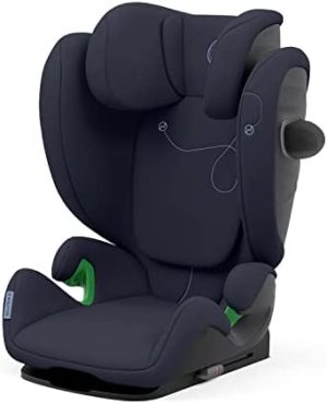 Cybex Gold Silla de coche infantil Solution G i-Fix, Para coches con y sin ISOFIX, De 3 a 12 años aprox. (100 - 150 cm), De 15 a 50 kg aprox., Azul (Ocean Blue)