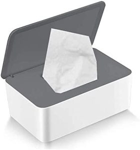 Dispensador de Toallitas,Porta Toallitas Bebe,Dispensador Toallitas Bebe,Caja de Almacenamiento para Tejidos de Bebé,Caja para Toallitas,Humedas Caja Para PañUelos,para Escritorio Hogar