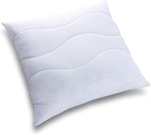 EUROWOLLE Almohada alérgica niños y Adultos en Microfibra Cómoda Almohada para los Que Duermen Boca Abajo Una cómoda Almohada Blanca para Dormir Hecha de Tejido Mullido Muchos tamaños (30x40)