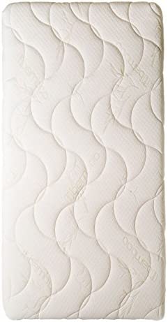 Easy dort Colchón, Blanco, Algodón Poliéster Bambú, 50x100 cm (Paquete de 1)