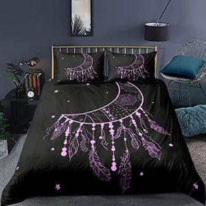 Funda nórdica Bohemia Patrón de atrapasueños 3D Twin Full Queen King Size Textiles para el hogar 2 / 3pc Juego de Ropa de Cama Boho Fundas de Almohada 135X200cm 3