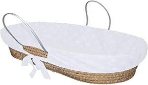 Funda para capazo marca PEKEBABY. Modelo FUNDA CAPAZO MIMBRE LISO