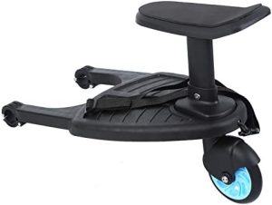 H-YEEU Patin Carro Bebe con Asiento, Cochecito Para el Segundo Niño, Patinete Carro Bebe, Accesorios Para Cochecito Para Niños de 2 a 6 Nños (25 kg) Azul