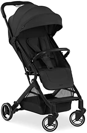 Hauck Silla de paseo Travel N Care de hasta 25 kg, ligera, compacta y plegable con una sola mano, asiento totalmente reclinable, ruedas de funcionamiento suave, suspensión, UPF 50+, negro, 1.0 piezas