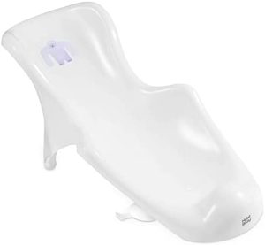 Hylat Baby Accesorio de baño para bebés - una valiosa ayuda para el baño de bebés y niños desde el nacimiento hasta los 6 meses aproximadamente. Blanco yeti