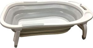 INTERBABY - Bañera Bebé Plegable Gris