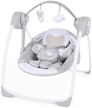 Bebe Confort Starlight Hamaca mecedora bebe, gandulita reclinable en 5  posiciones, con arco de juego, para bebés de hasta 9 kg, Color Warm Grey :  : Bebé