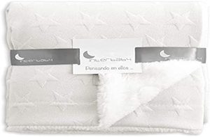 Interbaby 00871-05 - Manta Universo para Bebés en Color Beige, Unisex