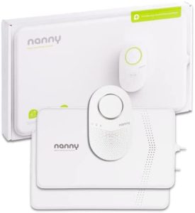 JABLOTRON Nanny BM-03 Baby Monitor Certificado - Monitor de respiración para bebés con 2 Almohadillas de sensores - Vigilar la respiración de su Hijo