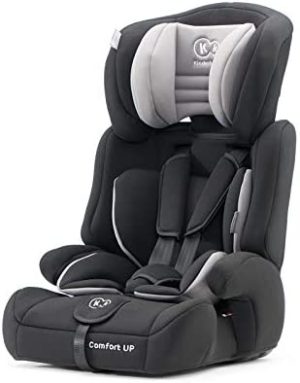 Kinderkraft Silla de Coche Ajustable COMFORT UP, Grupo 1/2/3, 9-36 Kg, Negro, 1 Unidad (Paquete de 1)