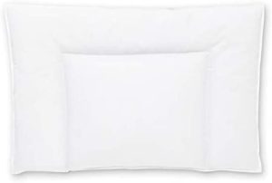 Koru Kids® Almohada para niños, 40 x 60 cm, 100% plumón canadiense, cojín infantil, fabricado en Alemania, para bebés y niños pequeños (peso de relleno: 100 g)