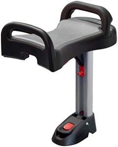 Lascal Saddle para BuggyBoard Maxi Asiento plegable y desmontable, accesorio para modelos Maxi a partir de 2011, cómodo sillín infantil para carrito de paseo, gris