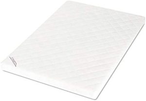 Linens Limited Deluxe - Colchón para cuna de viaje de espuma - 120 x 60 x 5 cm