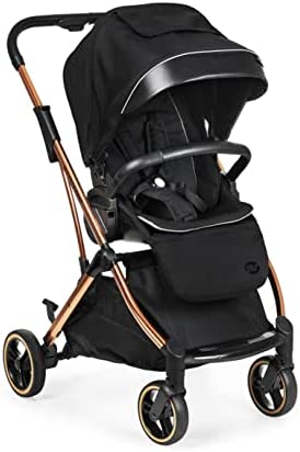 MS - Silla De Paseo Grande Montecarlo, Carrito, Capota Extensible, Plegado Fácil Y Compacto