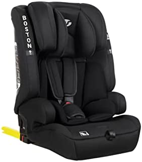 MS - Silla de coche Boston Grupo 1/2/3 Isize (desde los 75 hasta los 150 cms de altura) con Isofix y Top tether, dual.