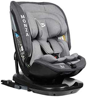 MS - Silla de coche Monza Grupo 0/1/2/3 Isize (Desde los 40 a los 150 cms) con Isofix y Top tether
