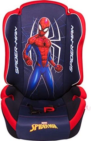 Marvel Spiderman silla Grupo 2-3 de 15 a 36 kg niño de coche superhéroe roja hombre araña