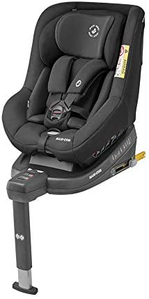Maxi-Cosi Beryl Silla coche bebe Isofix 0-25 Kg, 5 posiciones de reclinación, con reductor infantil, para niños desde el nacimiento hasta los 7 años, color Authentic black