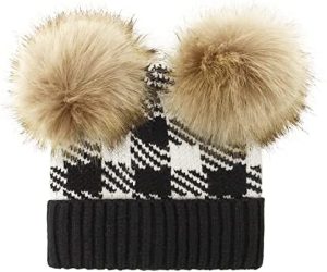 NLAND Gorro Bebé Invierno Gorro Pompones Bebé Gorra Niño Niña Gorro de Punto Recien Nacido Sombrero Bebé 0-24 Meses