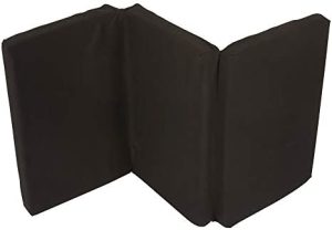 Nattou Matelas Épais pour Lit Parapluie Colchón de Viaje, 120 x 60 cm, Poliéster, Negro, 60 x 120 cm (Paquete de 1)