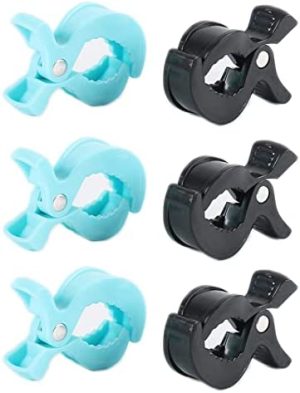 Pinza para Cochecito，Cochecito Clip De Fijación Edredón,Clip Juguete para Cochecito Bebé,Accesorios para Cochecitos para Silla Paseo, Edredón Fijo Cortavientos