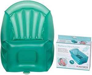 Plastimyr - Bañera para Bebe - Bañera para Bebes Hinchable - 24 x 7 x 23 cm