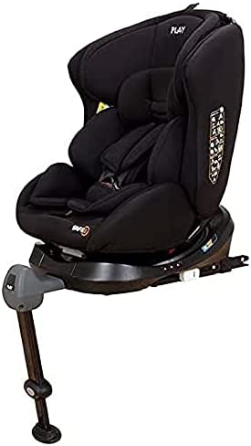 Play Safe 6 30191 311 - Silla de Coche multigrupo, Grupo 0 1 2 3 (de 0 a 36 kg) con support leg, Unisex, Gris