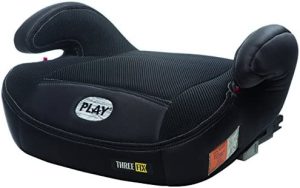 Play Three Fix, Silla de coche grupo 2/3 Isofix, negro