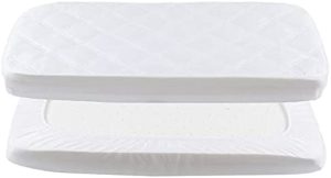 Protector Cuna Cubrecolchón Impermeable de Cama Bebé Protector de Colchón para Cuna Impermeable Sábanas cuna Impermeable Cubre Colchon 50 x 90 cm de YOOFOSS